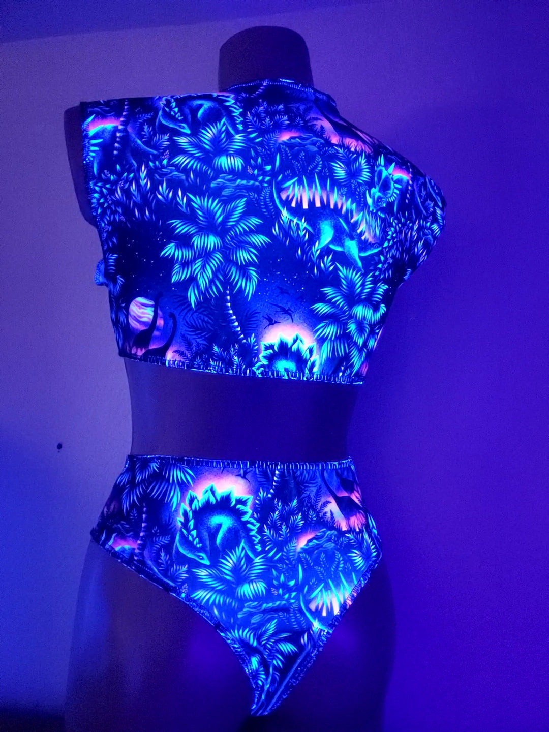 DinoNite in Blue and Pink