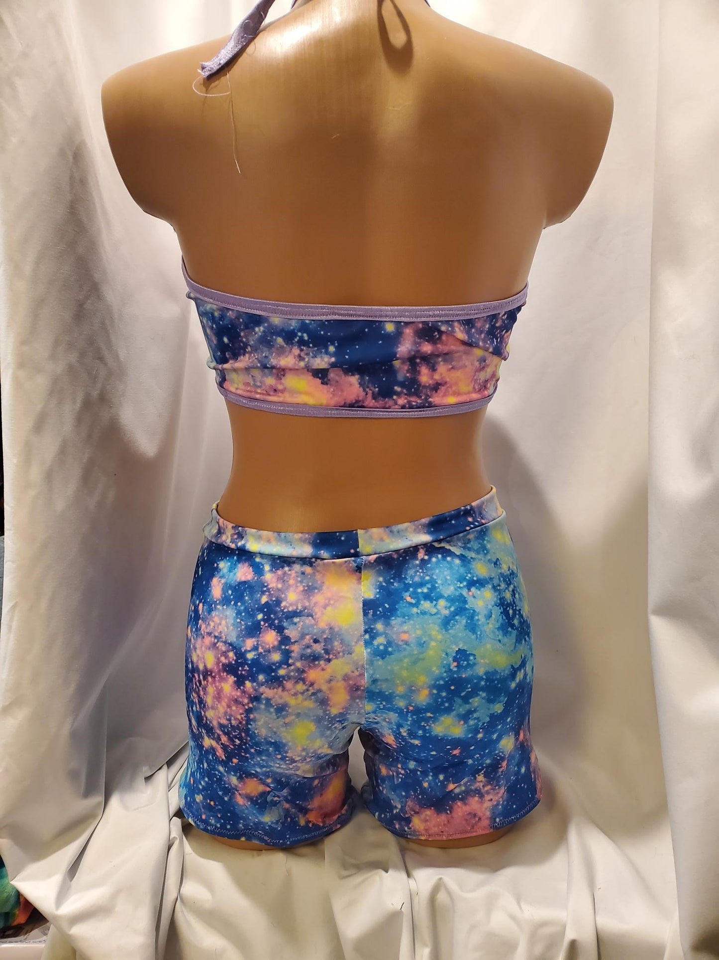 Galaxy on Cancer Shorts Set