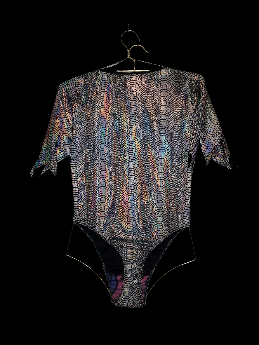 3X Holographic Dino bodysuit