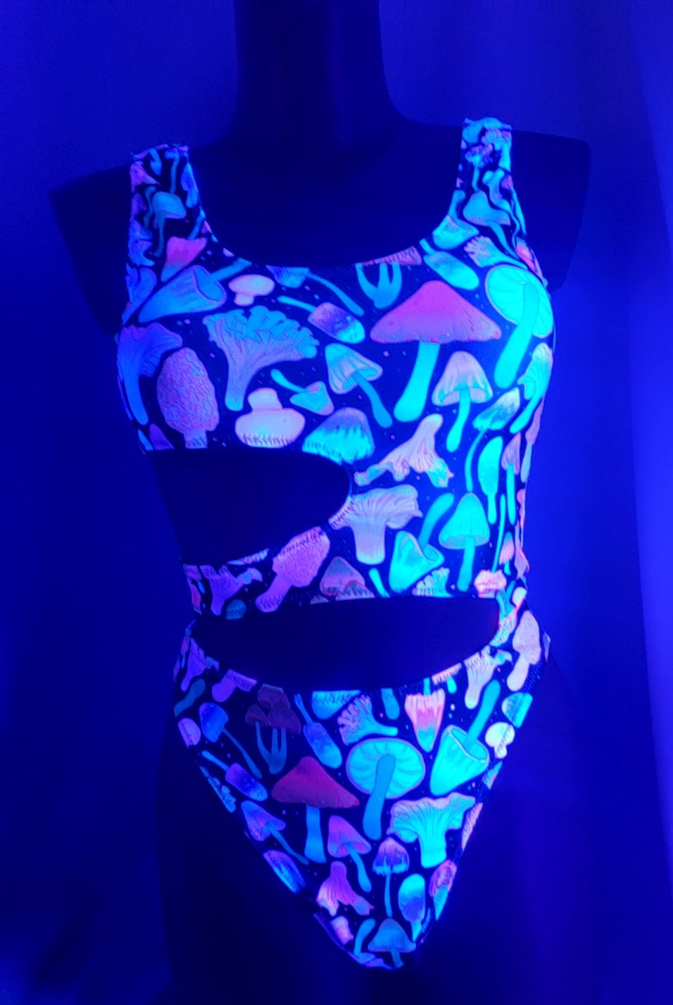 Mushroom UV Mercury Bodysuit